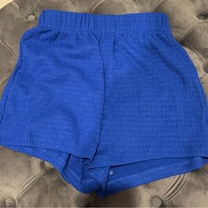 H&M Vibrant Blue Athletic Shorts